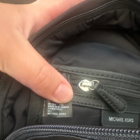 Michael Kors Black Backpack - Picture 9 of 16